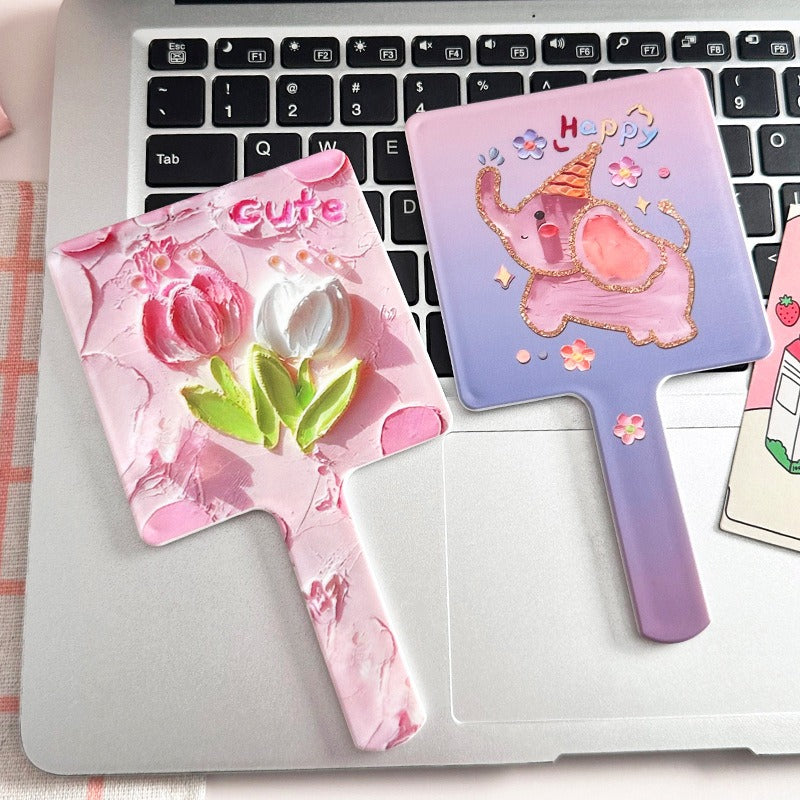 San.rio Cute Portable Makeup Mirror