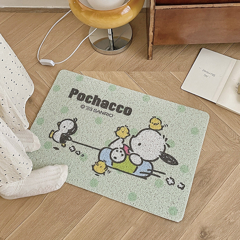 Sanri.o Cuttable Non-Slip Door Mat – Easy to Clean