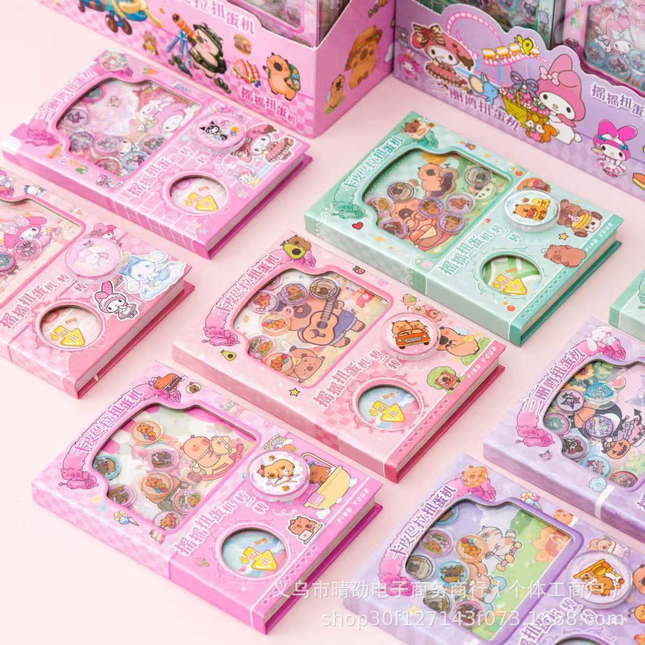 Sanr.io Interactive Gashapon Machine Spiral Notebook