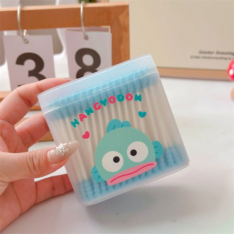 Sanri.o Cute Cotton Swabs for Daily Use