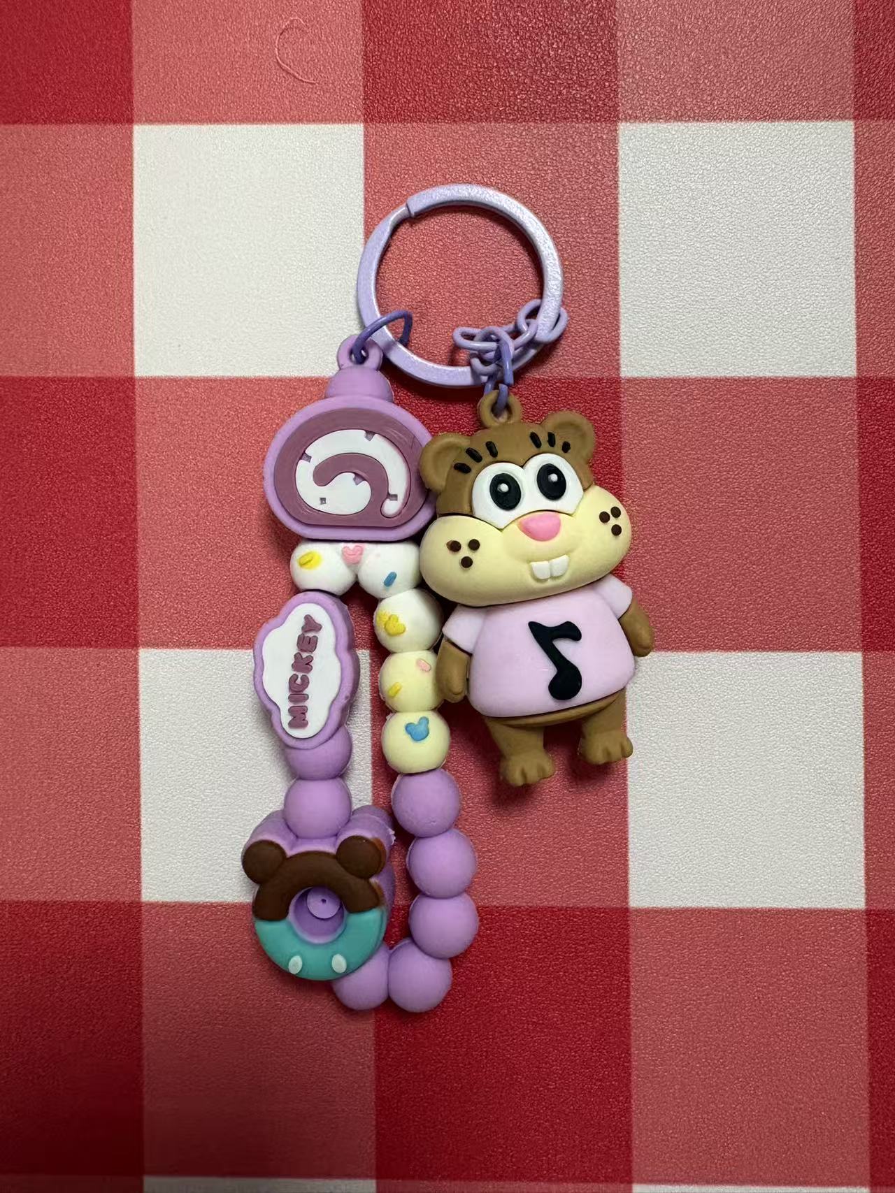Sa.nrio Rubber Keychain Collection
