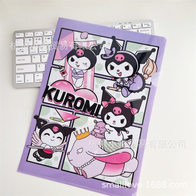 Sanri.o School Supplies L Folder