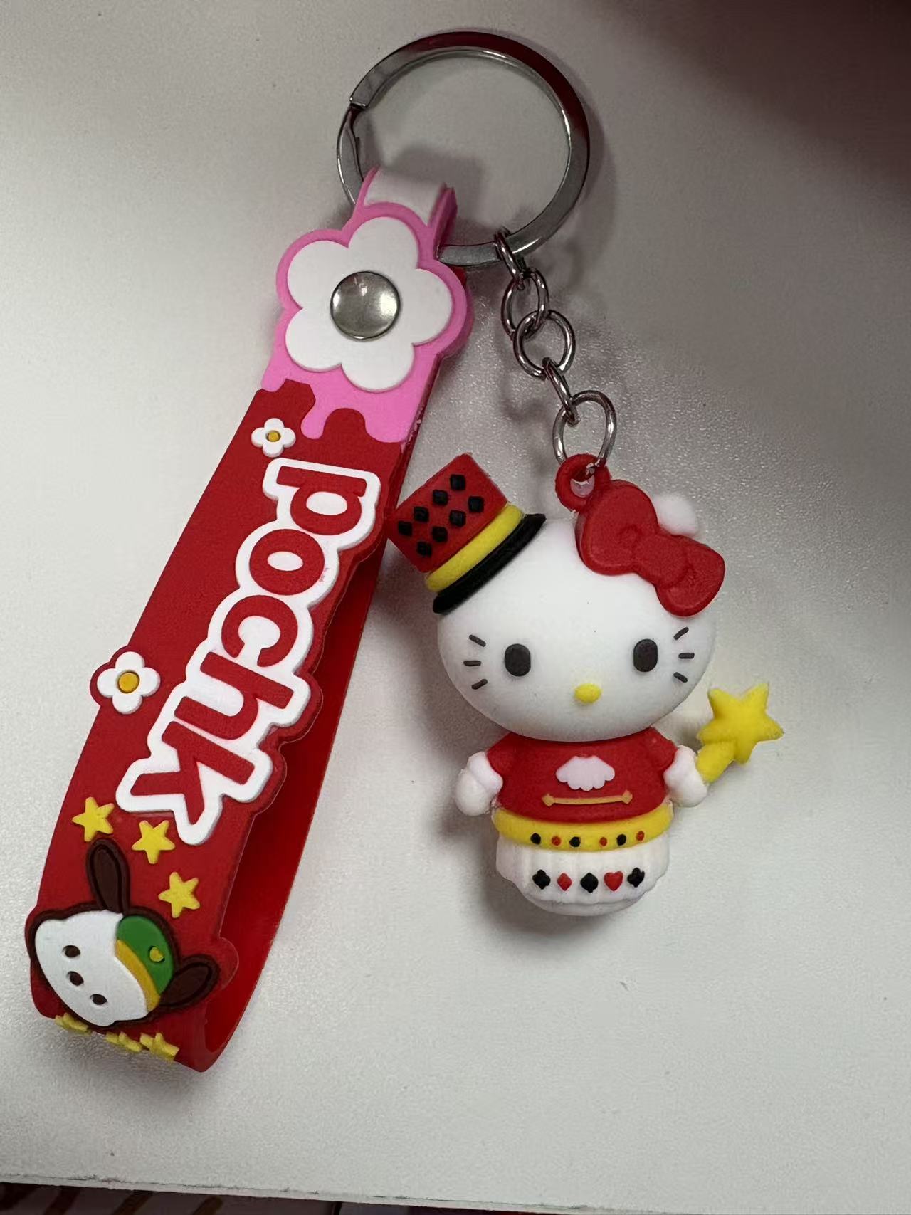 Sa.nrio Rubber Keychain Collection