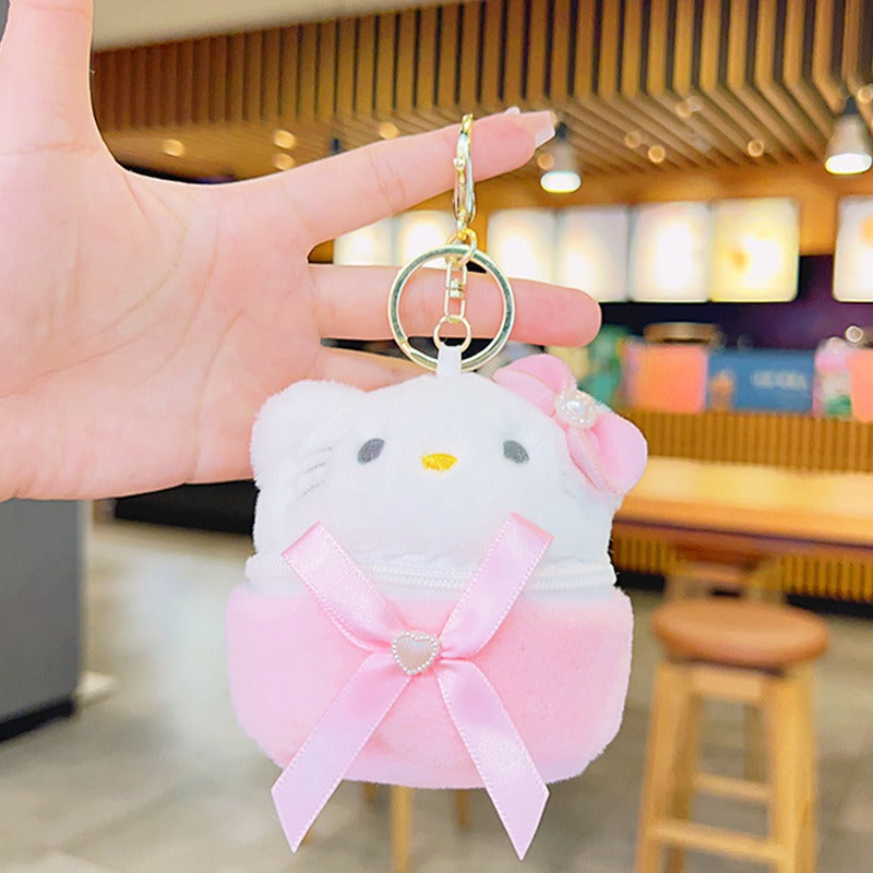 Cute Cartoon Doll Keychain Collection