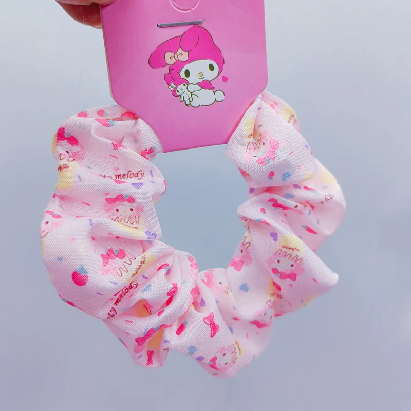 Sanr.io Cute Kawaii Soft Hair Scrunchies
