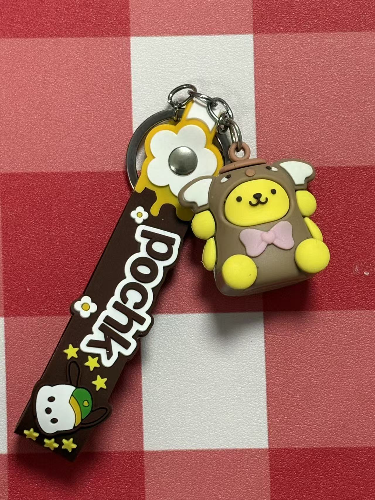 Sa.nrio Rubber Keychain Collection