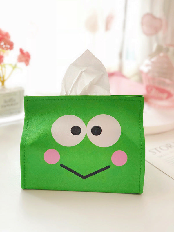 Cartoon PU Leather Tissue Box