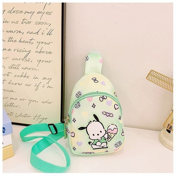 Sanri.o Casual Canvas Crossbody Bag