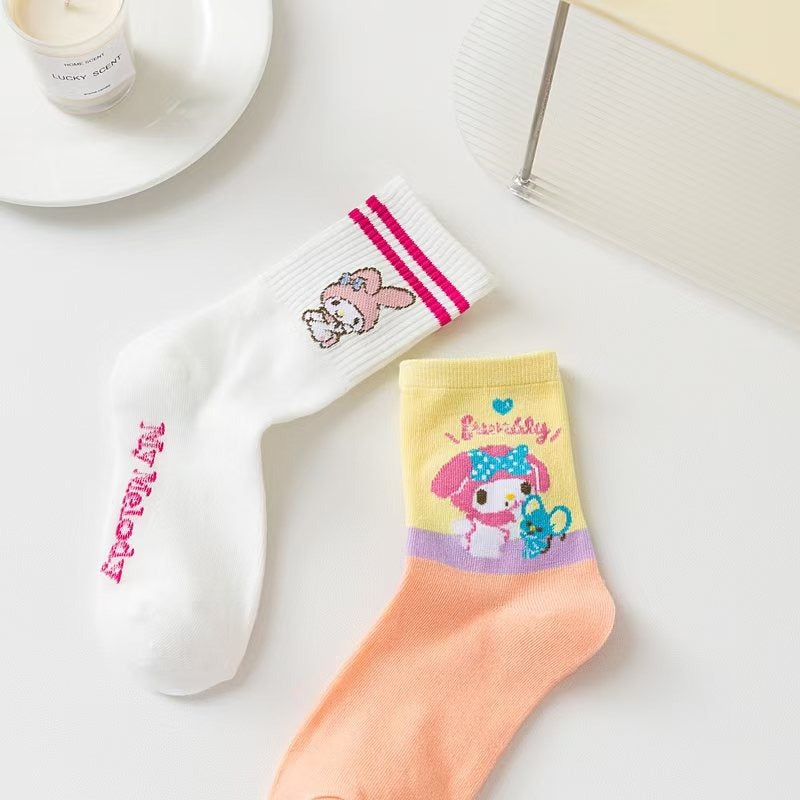 Sa,nrio Cute Cotton Socks – Multiple Styles