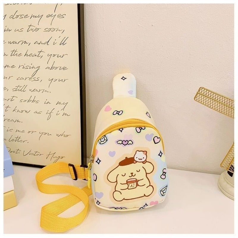 Sanri.o Casual Canvas Crossbody Bag