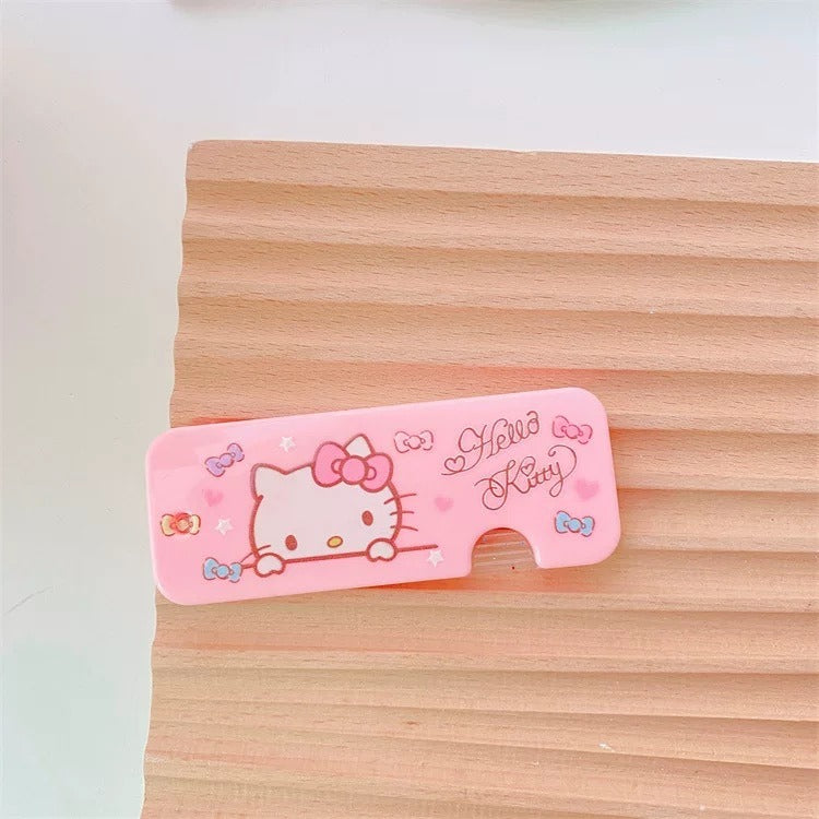 Cute Foldable Storage Hair Comb Easy to Carry