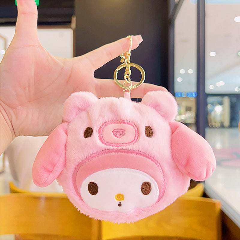 Cute Cartoon Doll Keychain Collection