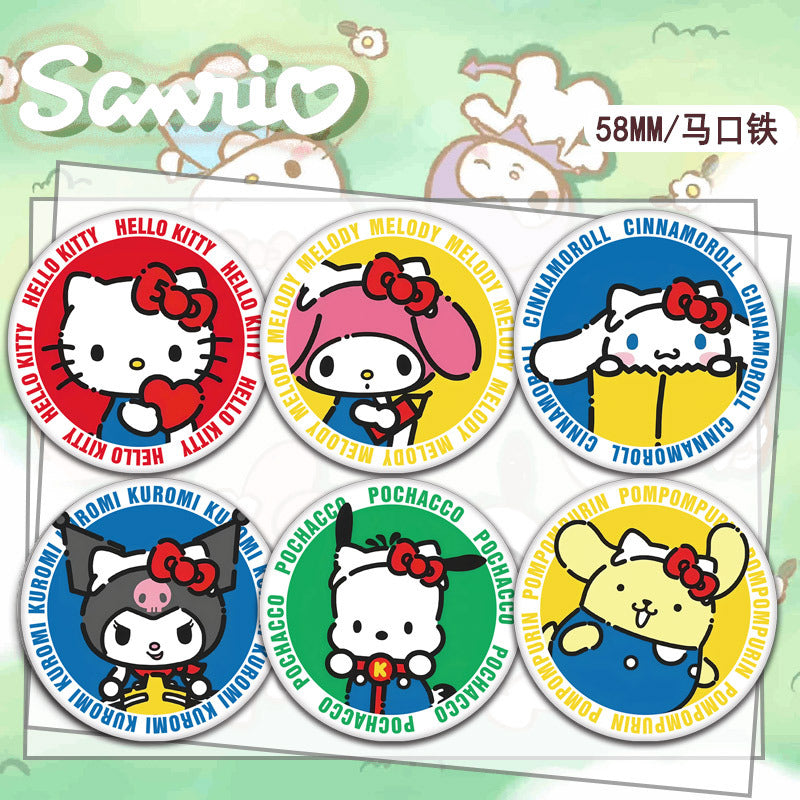 San.rio Cute Cartoon  ins Pin Badge