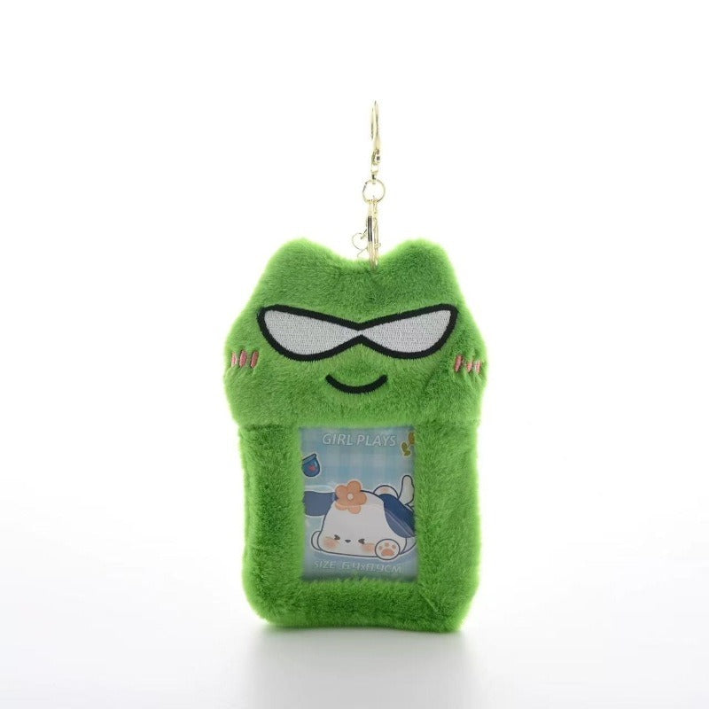 Cute Student ID Card Holder with Lanyard