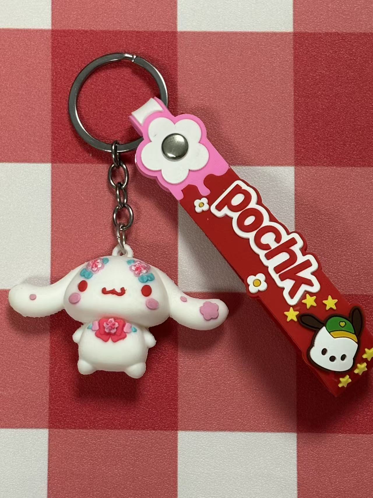 Sa.nrio Rubber Keychain Collection