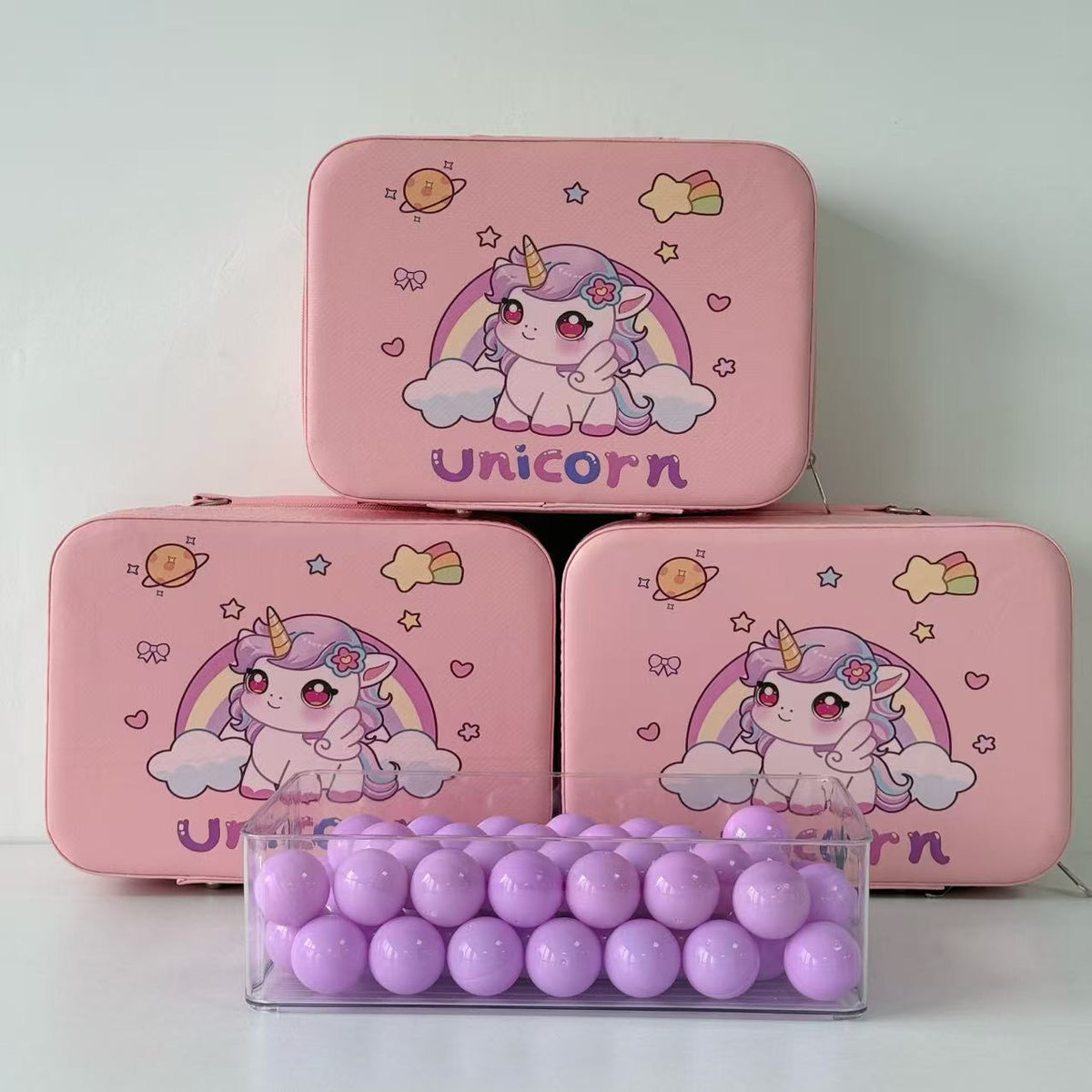 S.anrio Large-Capacity Portable Makeup Case