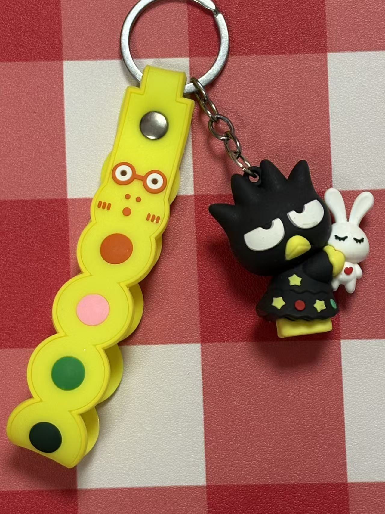 Sa.nrio Rubber Keychain Collection