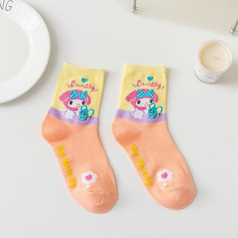 Sa,nrio Cute Cotton Socks – Multiple Styles