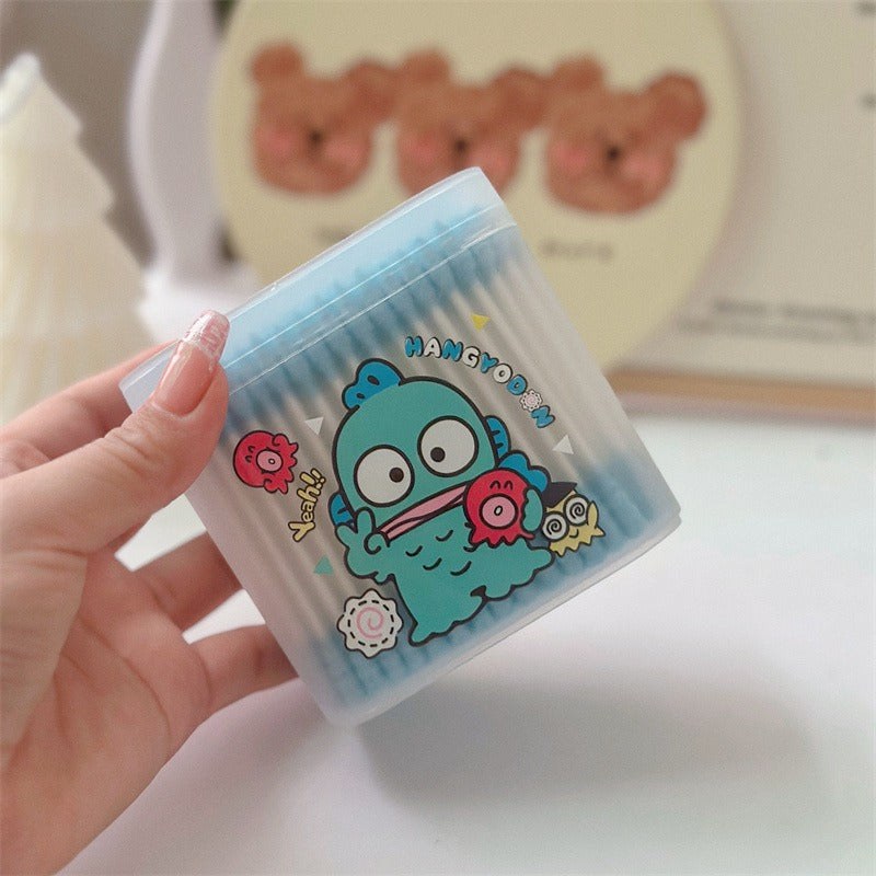Sanri.o Cute Cotton Swabs for Daily Use