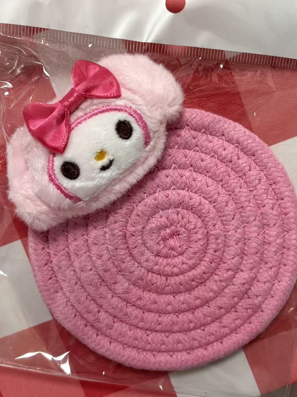Sa.nrio Cute Woven Coaster