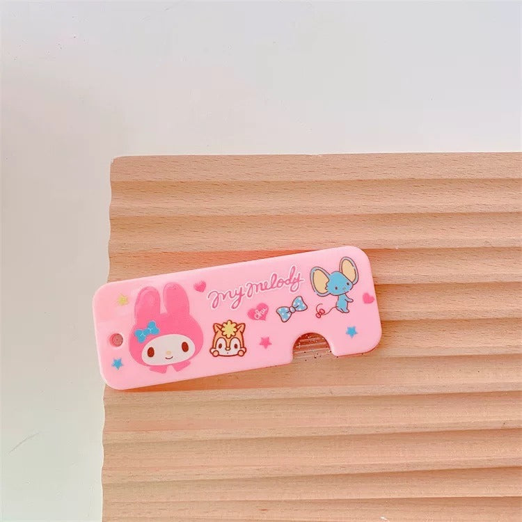 Cute Foldable Storage Hair Comb Easy to Carry