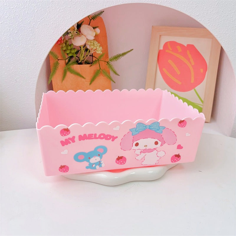 Sanrio Cute Portable Plastic Storage Box