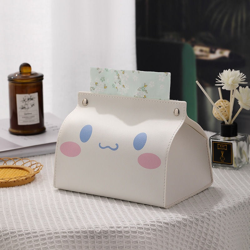 Cartoon PU Leather Tissue Box