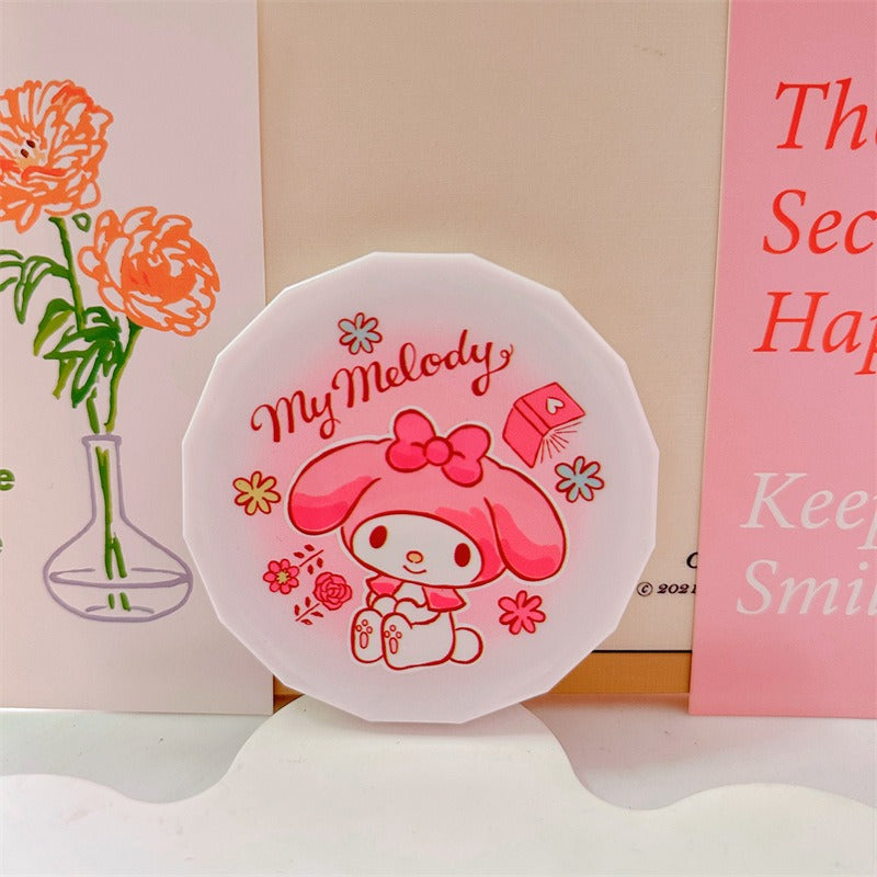 Cute Foldable Storage Hair Comb Easy to Carry