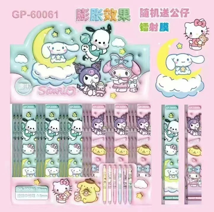 Sanr.io Cute Kawaii Blind Box Click Gel Pen