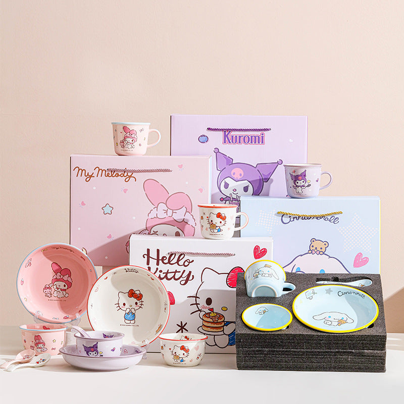 Sa.nrio Cute Dinnerware Set