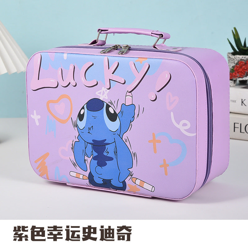 S.anrio Large-Capacity Portable Makeup Case