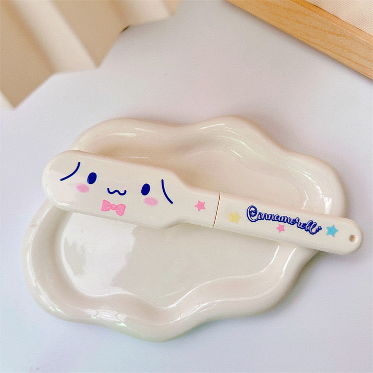 Cute Foldable Storage Hair Comb Easy to Carry
