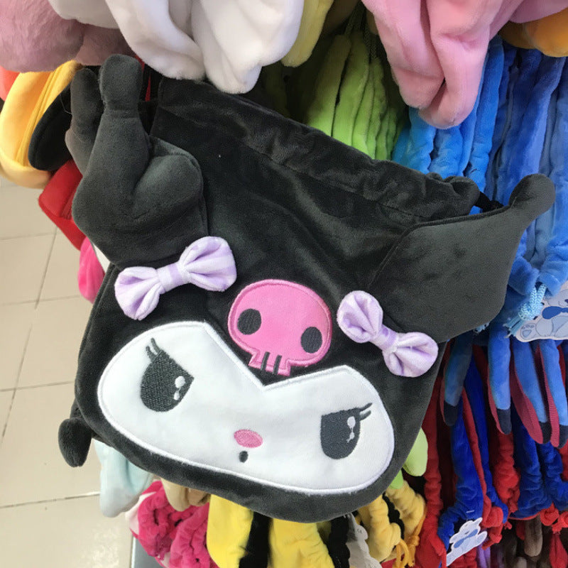 S.anrio Cute Drawstring Ball Bag