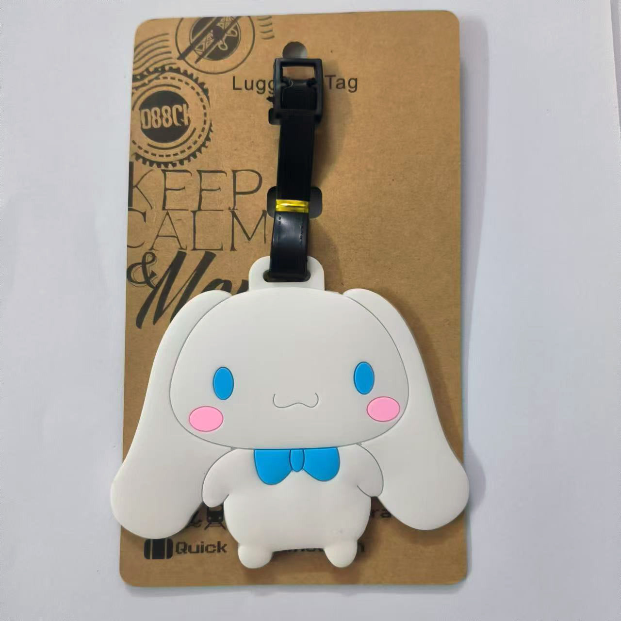 Sanr.io Cute Boarding Pass Keychain Charm