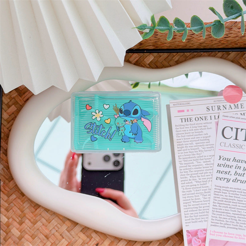 Sanri.o  Cute Cartoon Dental Floss Picks with Portable Case