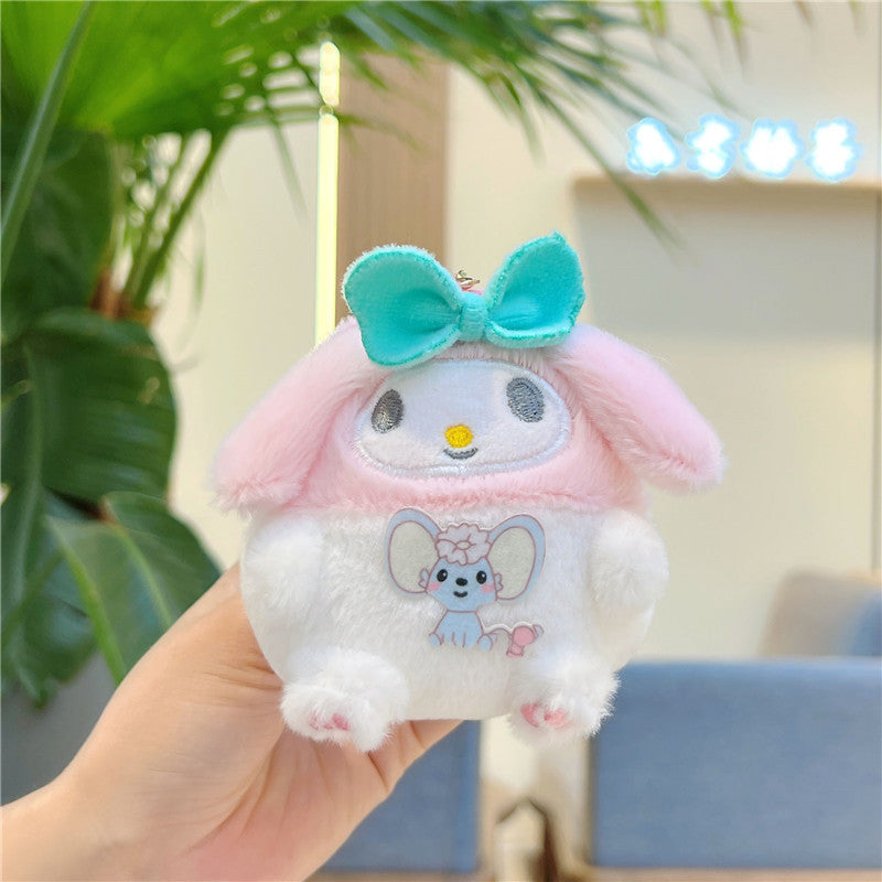 Cute Cartoon Doll Keychain Collection