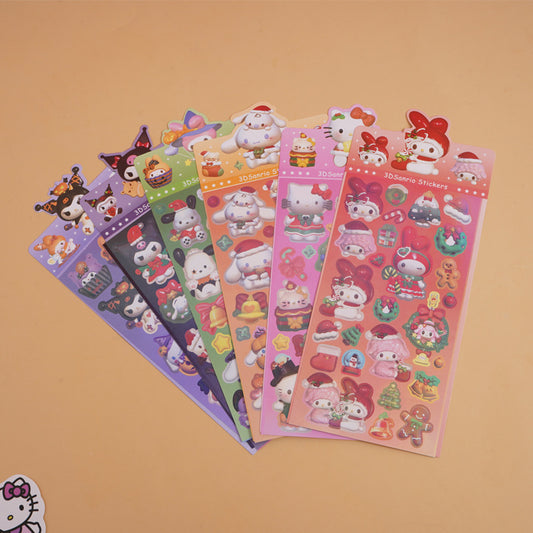 Sanr.io Holographic DIY Stickers for Journaling