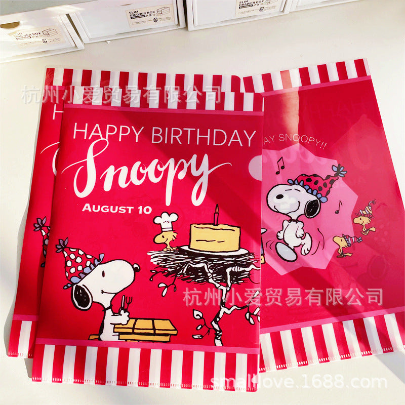Sanri.o School Supplies L Folder