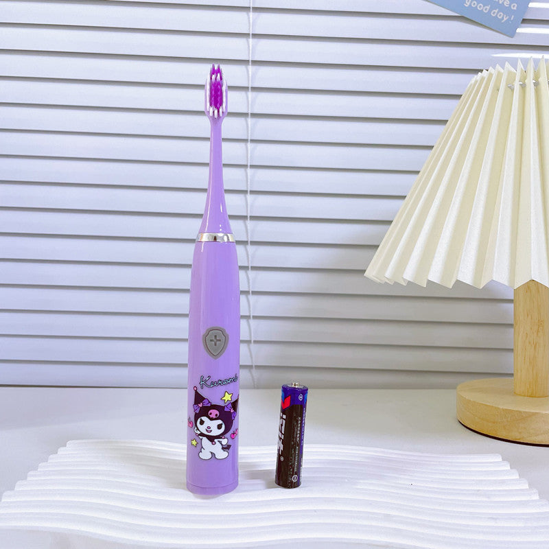 Cute Cartoon Ultrasonic Electric Toothbrush