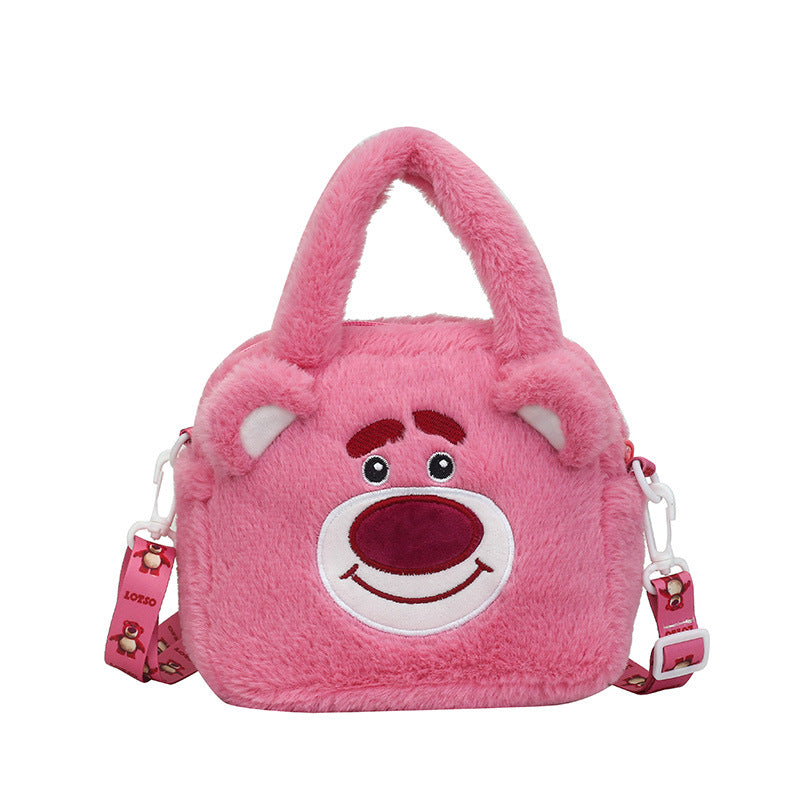 Sanri.o Cute Plush Handheld Doll Makeup Bag