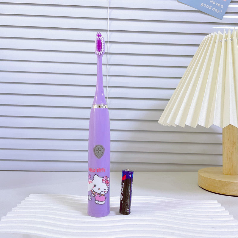Cute Cartoon Ultrasonic Electric Toothbrush