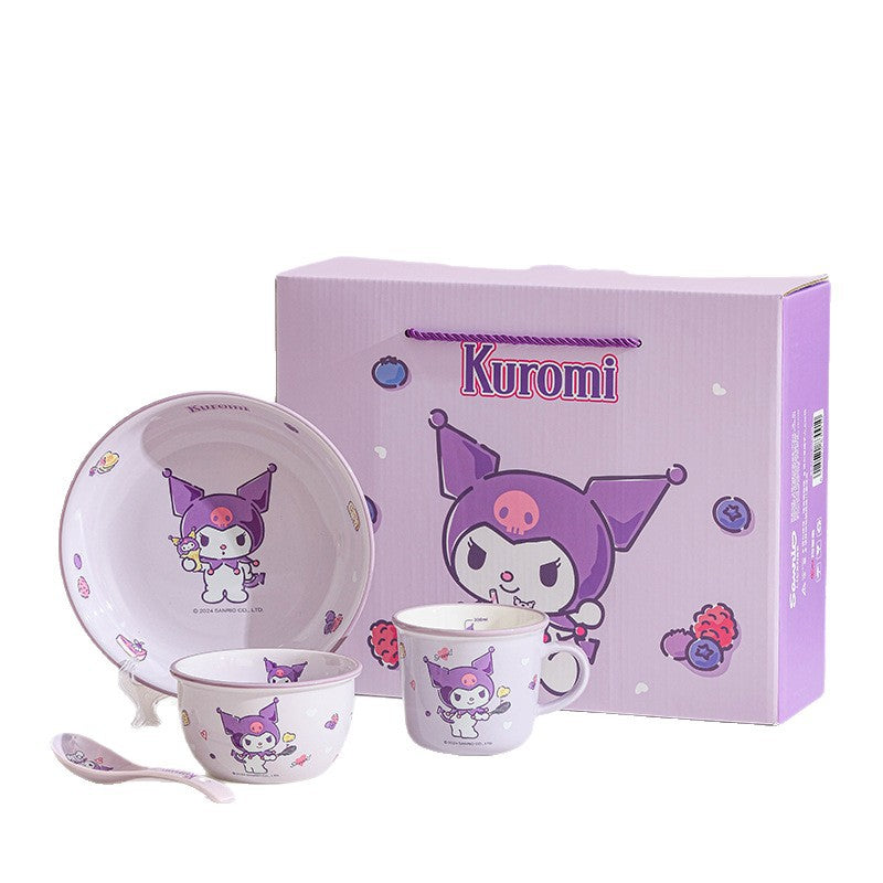 Sa.nrio Cute Dinnerware Set
