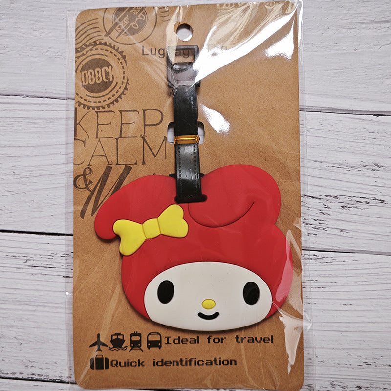 Sanr.io Cute Boarding Pass Keychain Charm