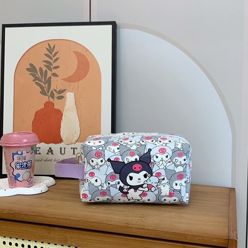 SANRI.O Large Capacity Waterproof Travel Makeup Bag