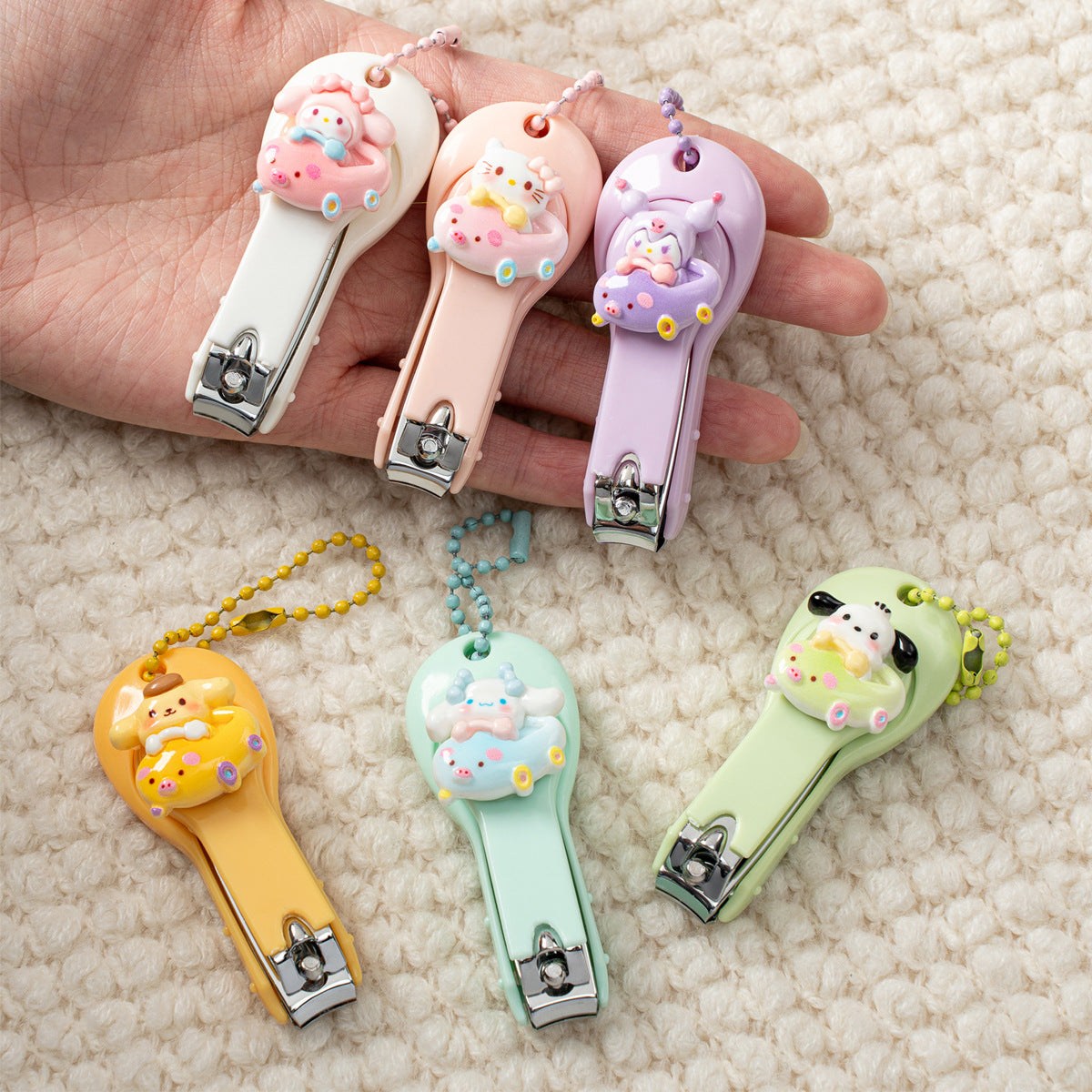 Sanri.o Cute Kids Folding Nail Clipper – 1 pc