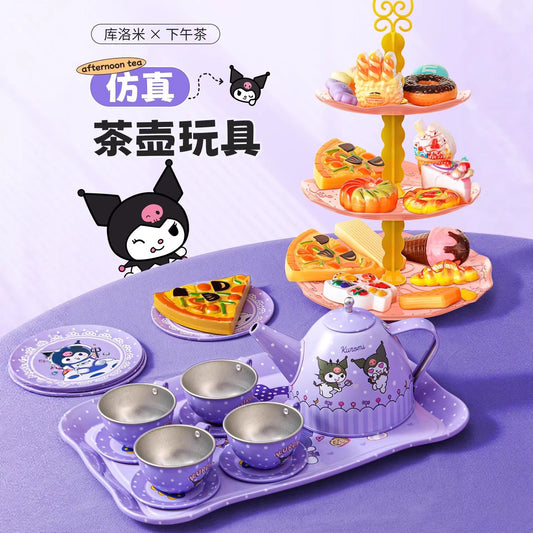 Kuro.mi Cute Kids Tea Kettle Kitchen Toy Set