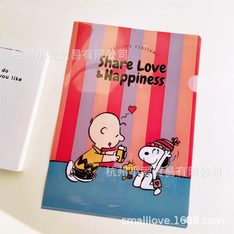 Sanri.o School Supplies L Folder