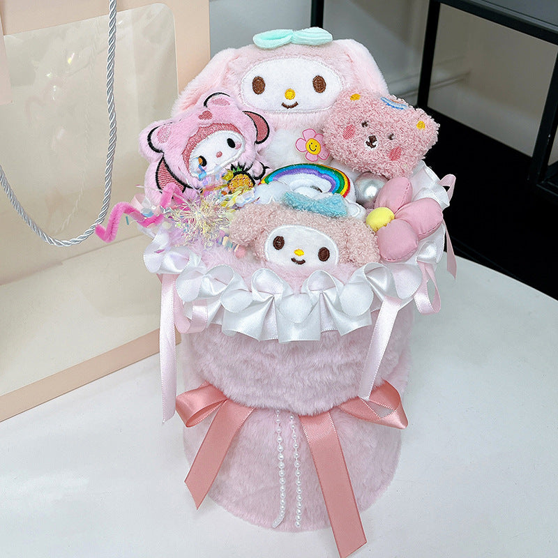 Sa.nrio Cute Plush Doll Bouquet