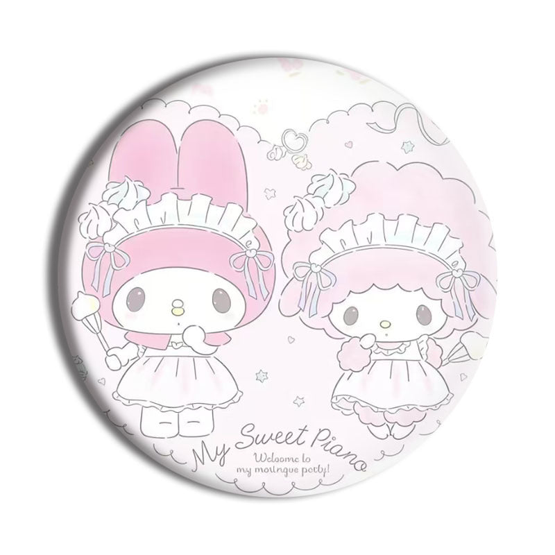 paino Cute Anime Button Pins Badge