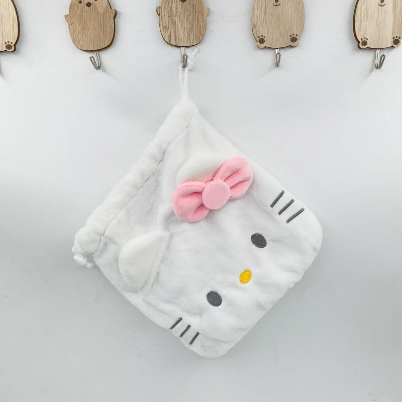 S.anrio Cute Drawstring Ball Bag